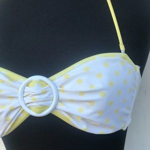 Victoria S Secret Swim Victorias Secret Yellow Polkadot Bikini Poshmark